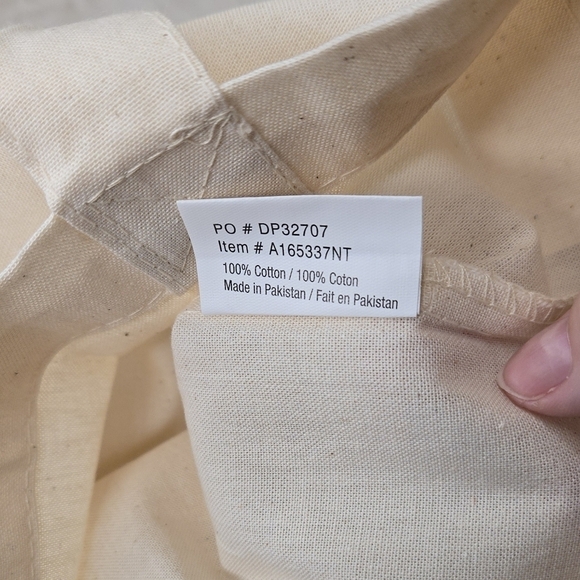 Carly Rae Studio Lightweight Canvas Tote Bag - Wine Theme - Picture 10 of 10